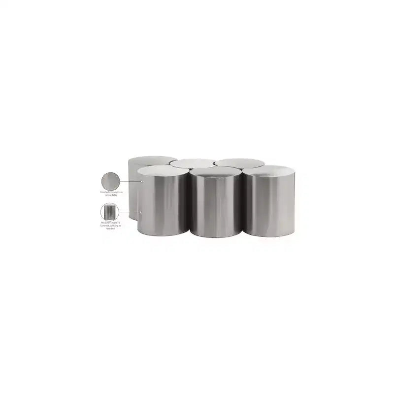 Dimple Hexagon Iron Coffee Table