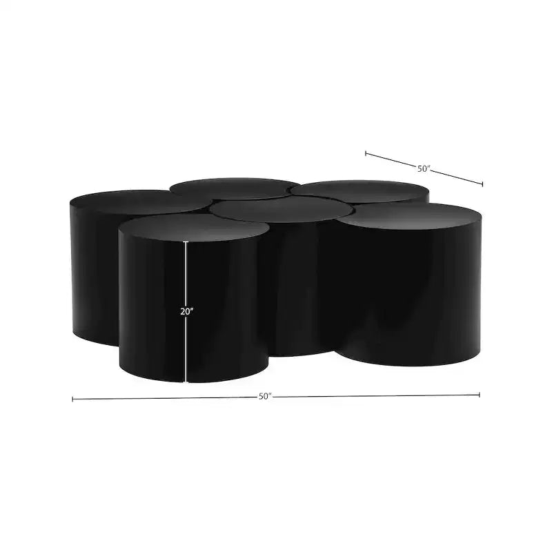 Dimple Hexagon Iron Coffee Table