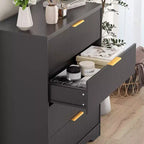Modern 4-Drawer Dresser