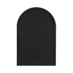 Arch Wall Mirror with Beaded Frame, 20" x 30"