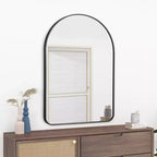 Arch Wall Mirror – Aluminum Alloy Thin Edge, 36x24in