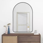 Arch Wall Mirror – Aluminum Alloy Thin Edge, 36x24in