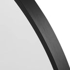 Arch Wall Mirror – Aluminum Alloy Thin Edge, 36x24in