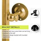 Wall-Mount Hanging Mirror with Rotating Hardware – Rounded Corner Rectangle, Double-Sided