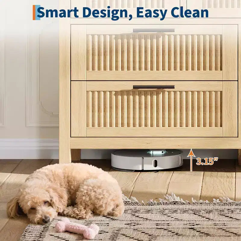 7-Drawer Dresser with Fluted Design
