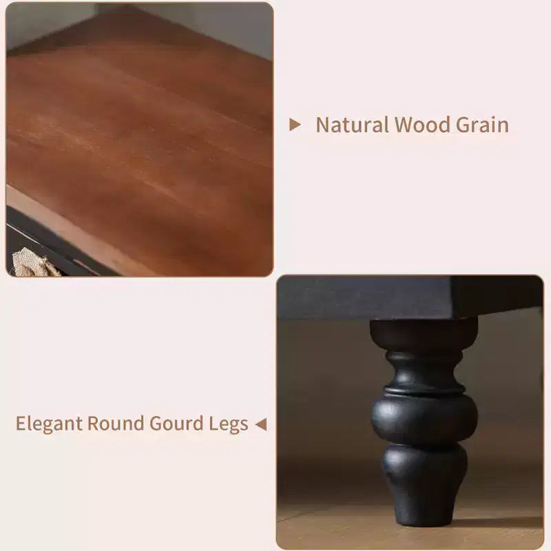 Modern Bedroom Nightstand With 3 Drawers, Wood Sofa Side Table, Accent Bedside Table for Small Space, Narrow End Table for Living Room Bedroom