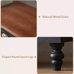Modern Bedroom Nightstand With 3 Drawers, Wood Sofa Side Table, Accent Bedside Table for Small Space, Narrow End Table for Living Room Bedroom