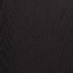 Curio Cabinet with Tempered Glass Doors, Mirrored Back Panel, Adjustable Shelves and LED Lighting - Black