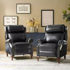Genuine Leather Manual Recliner Set of 2
