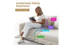 102.4" Corduroy 4-Seat Sofa with Accent Pillows – Convertible Lounge Chair