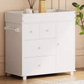Baby Dresser with Changing Table Top and Storage Drawers