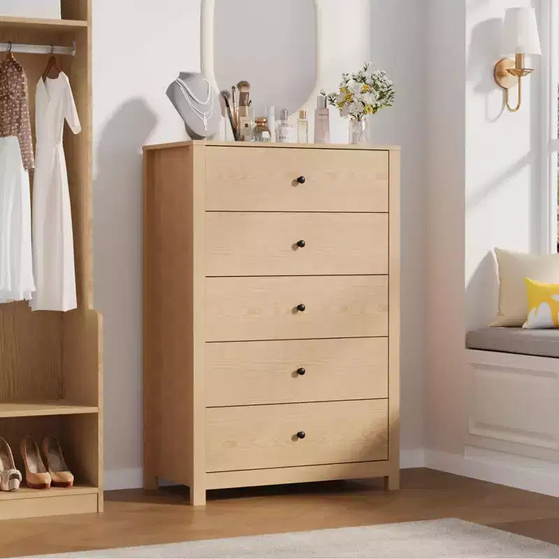 5-Drawer Dresser with Deep Storage
