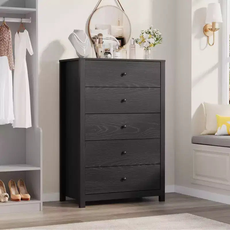 5-Drawer Dresser with Deep Storage