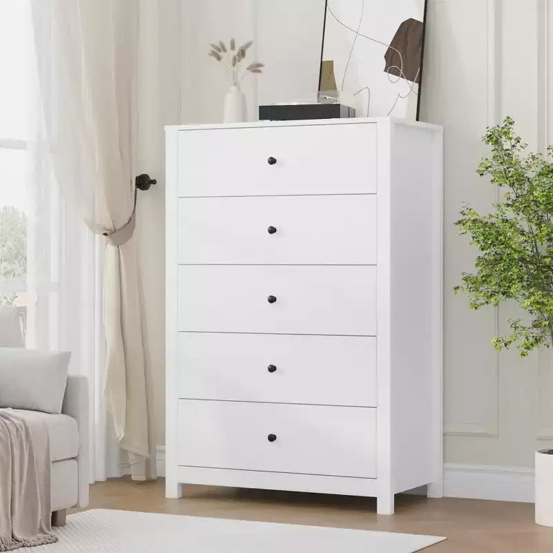 5-Drawer Dresser with Deep Storage