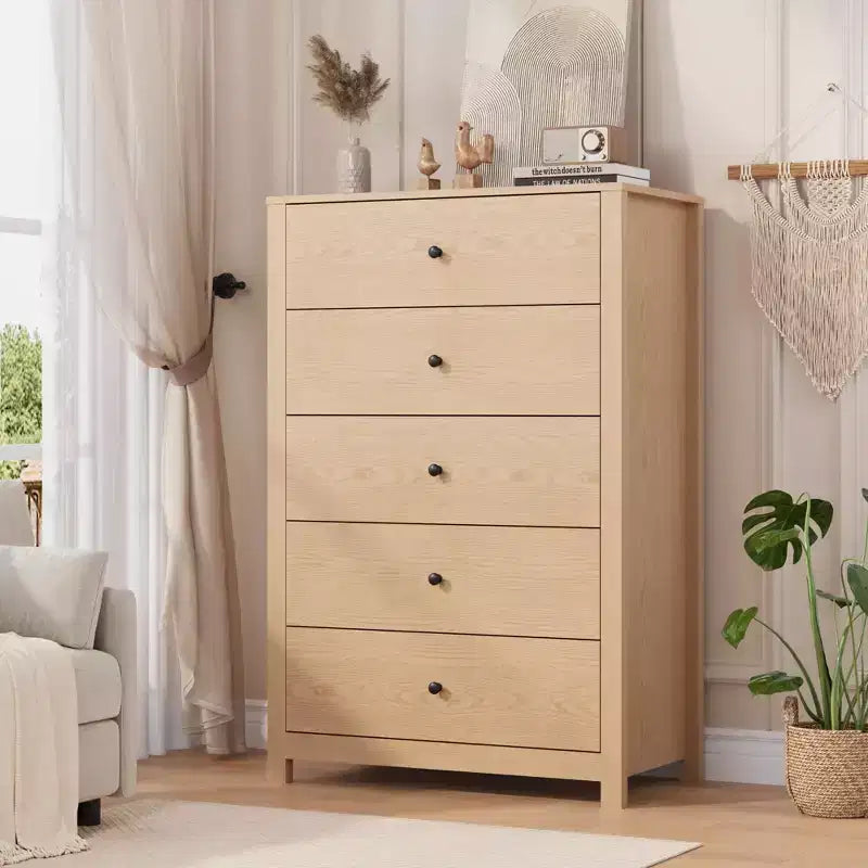 5-Drawer Dresser with Deep Storage