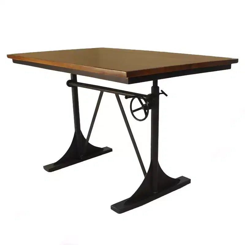 Carolina Living Lake Adjustable Dining Table Black