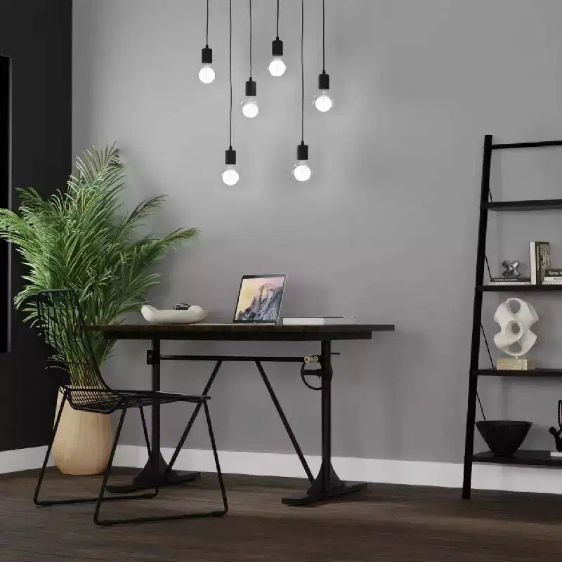 Adjustable Dining Table - Black