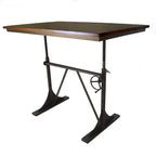 Adjustable Dining Table - Black