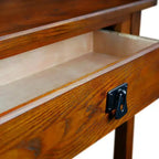 Mission Hall Stand - Russet Finish
