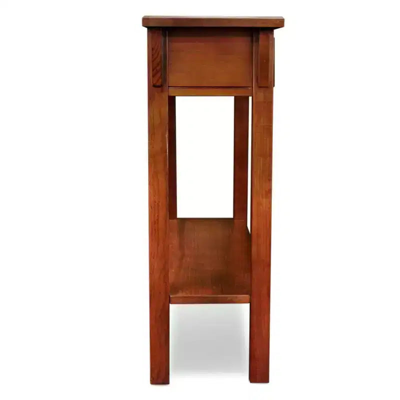 Mission Hall Stand - Russet Finish