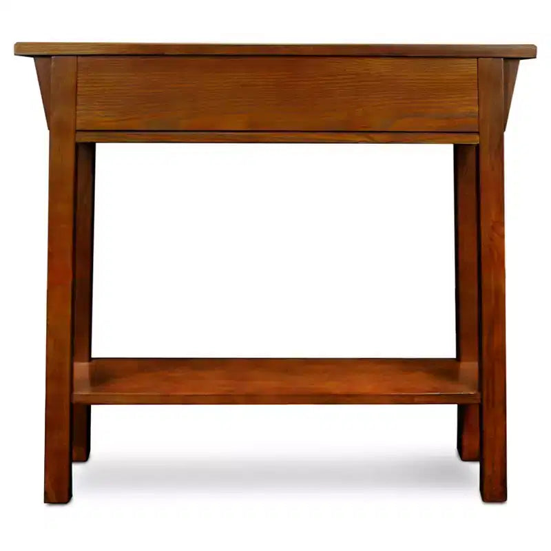 Mission Hall Stand - Russet Finish