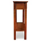 Mission Hall Stand - Russet Finish