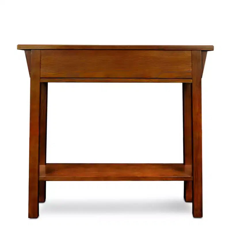 Mission Hall Stand - Russet Finish