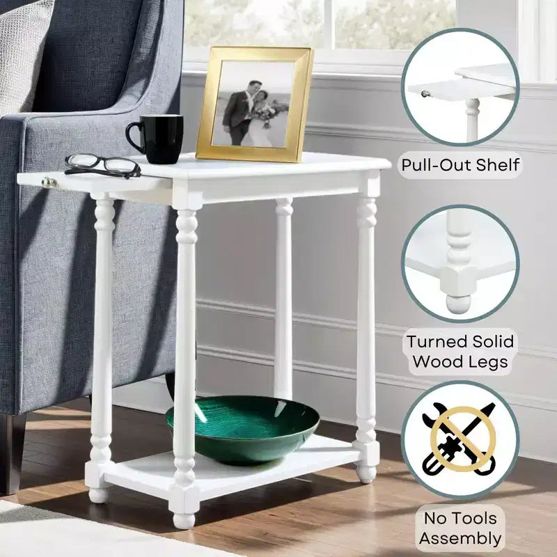 French Country Regent End Table