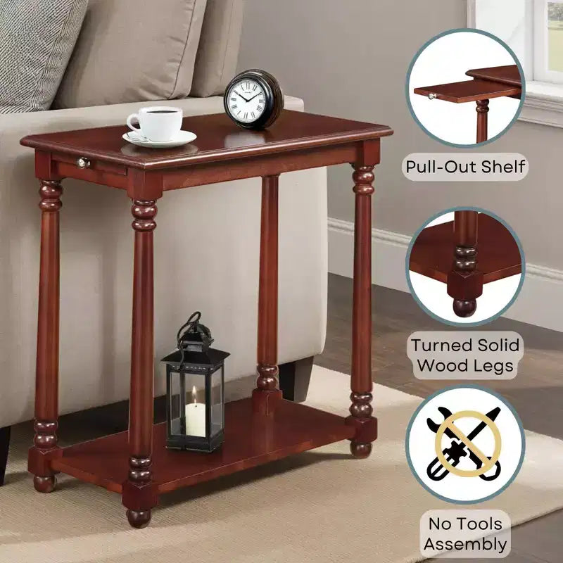 French Country Regent End Table