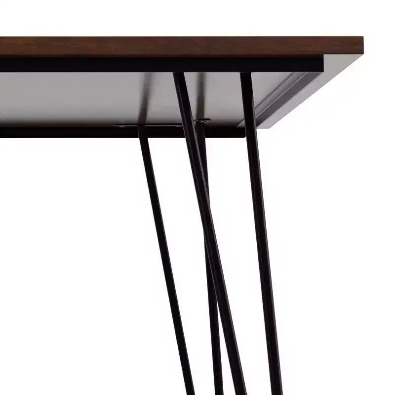 Rectangular Dining Table with Mango Wood Top