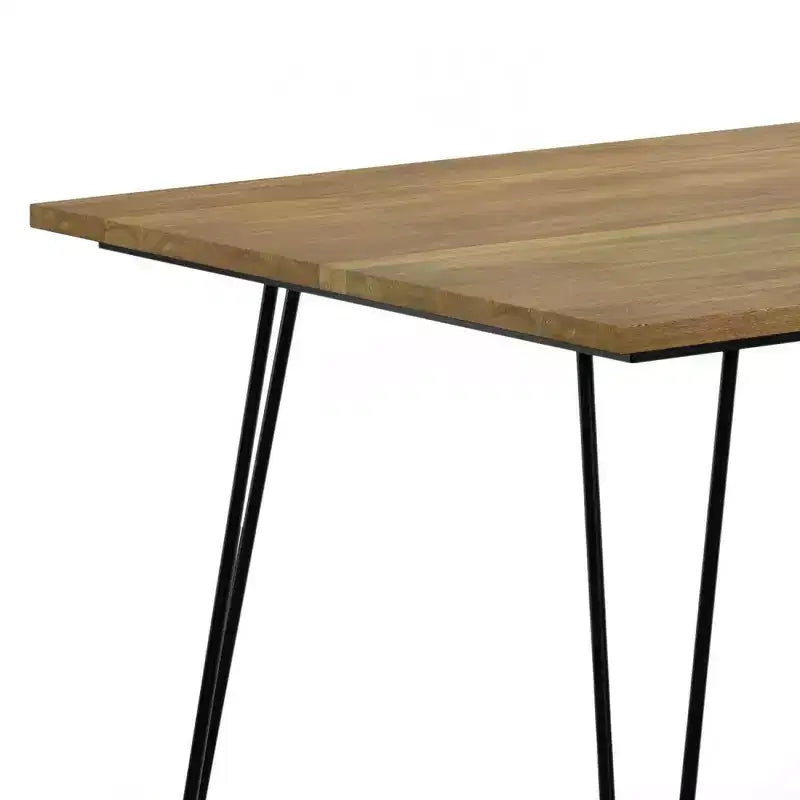 Rectangular Dining Table with Mango Wood Top