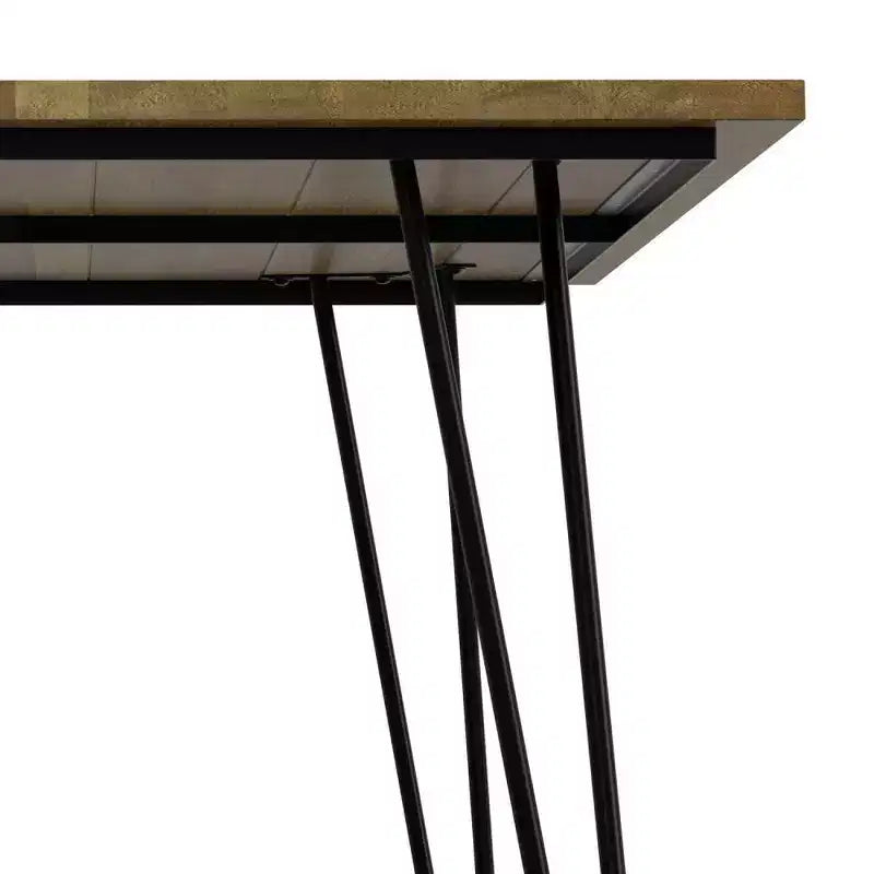 Rectangular Dining Table with Mango Wood Top