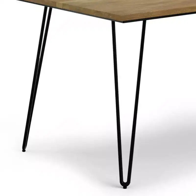 Rectangular Dining Table with Mango Wood Top